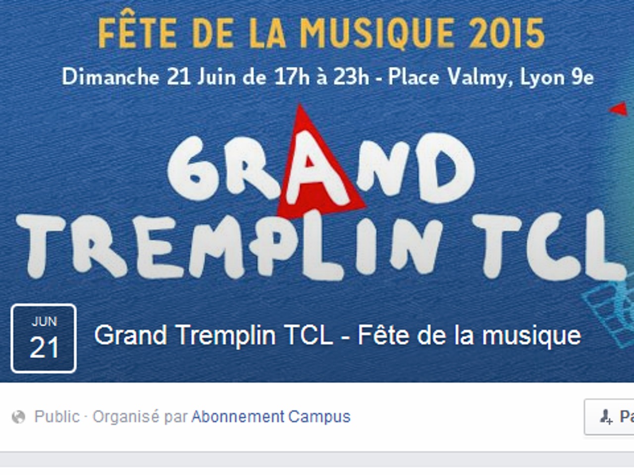 Le "Grand Tremplin TCL" présente sa sélection pour la fête de la musique Le "Grand Tremplin TCL" présente sa sélection pour la fête de la musique