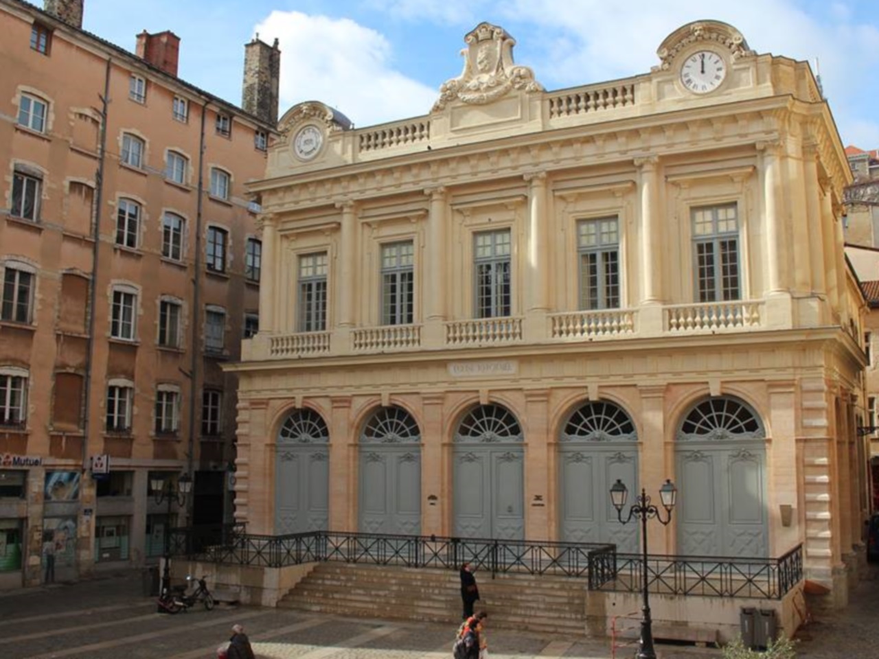 Lyon : fin des travaux pour le temple du change Lyon : fin des travaux pour le temple du change