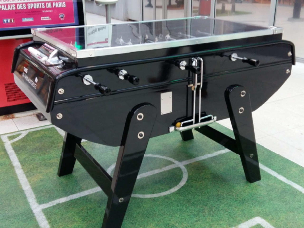 Des baby-foot connectés dans les gares de Lyon Des baby-foot connectés dans les gares de Lyon