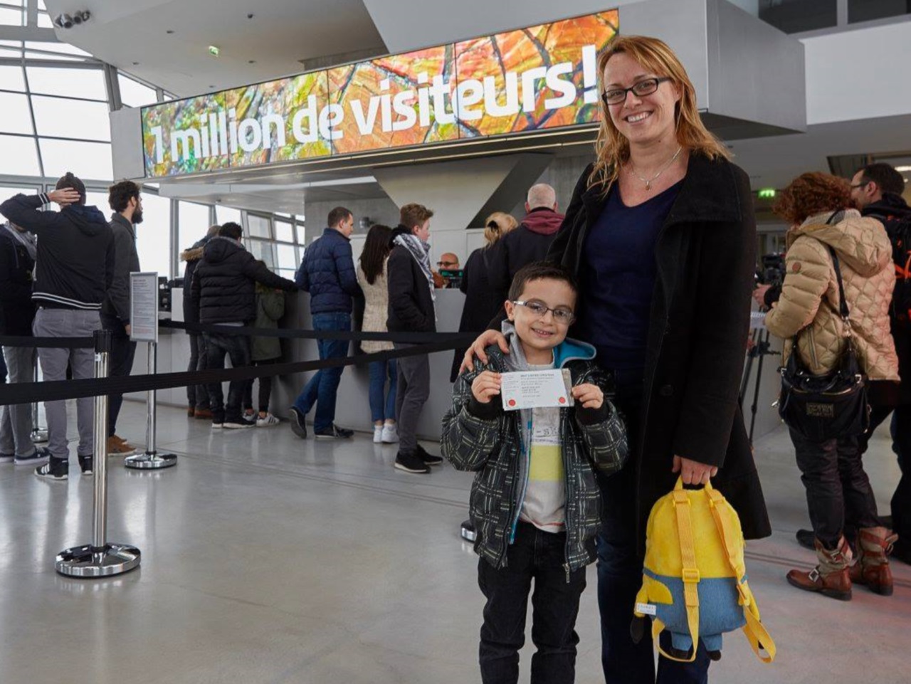 Le musée des Confluences passe la barre du million de visiteurs ! Le musée des Confluences passe la barre du million de visiteurs !