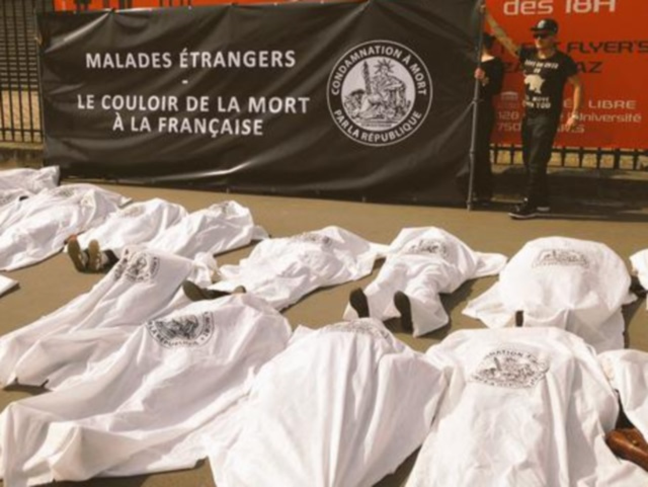 Lyon : une op&eacute;ration coup de poing pour d&eacute;noncer "le couloir de la mort &agrave; la fran&ccedil;aise"