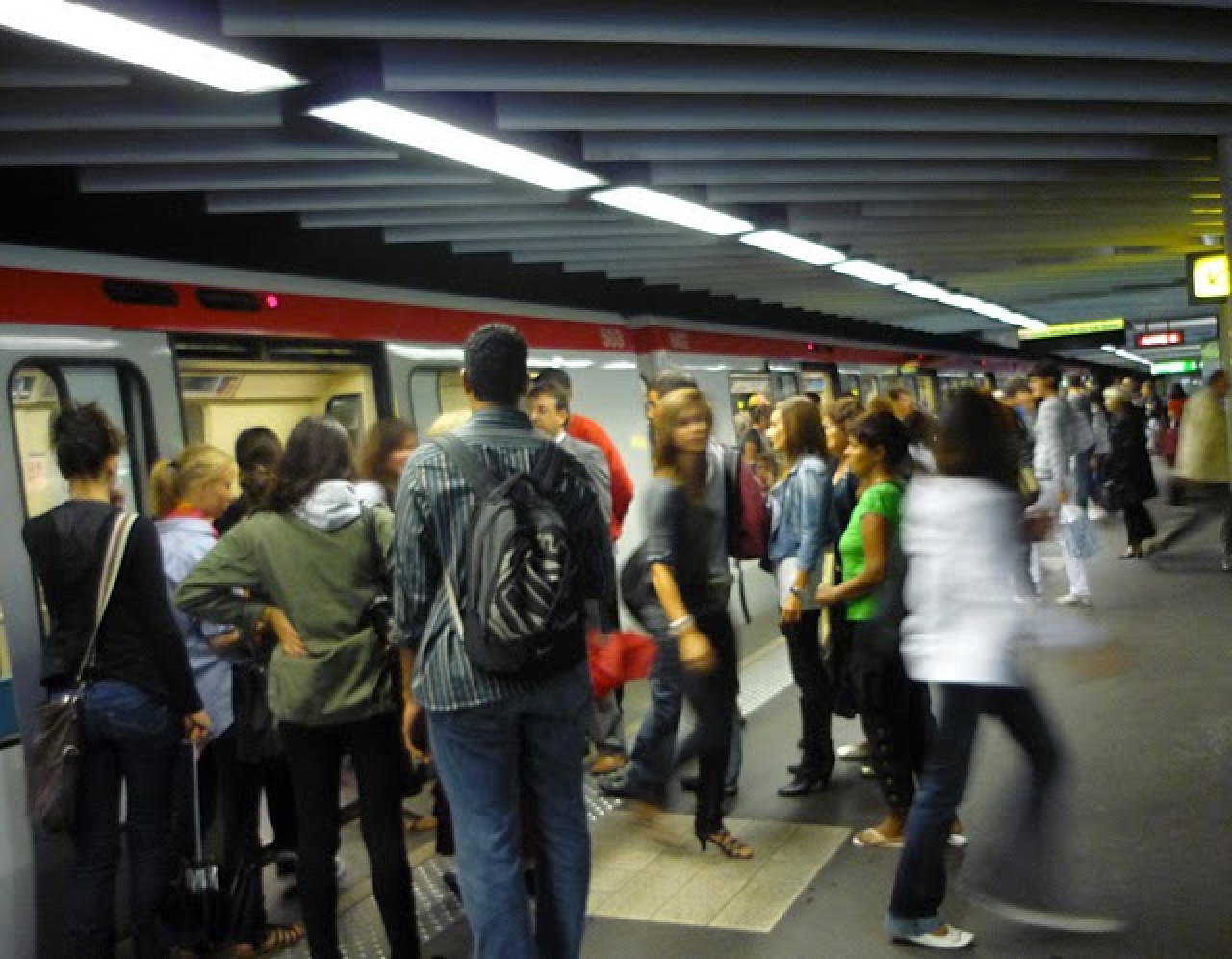 Le trafic de la  ligne A du m&eacute;tro a repris