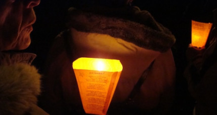 F&ecirc;te des Lumi&egrave;res : plus d&rsquo;un millier de personnes pour la grande procession aux flambeaux