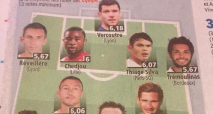 OL : trois joueurs dans l'&eacute;quipe-type de la L1