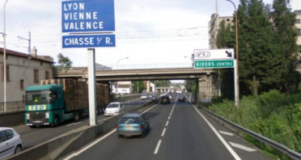 Un accident dimanche matin sur l’A7 Un accident dimanche matin sur l’A7