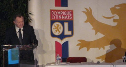 Aulas note le mercato de l'OL "entre 8 et 10" Aulas note le mercato de l'OL "entre 8 et 10"