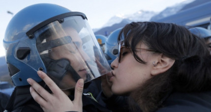 Une manifestante contre le Lyon-Turin vis&eacute;e par une plainte pour agression sexuelle