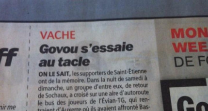 Govou "s'excuse auprès des Stéphanois de ne jamais avoir perdu contre eux, lol" Govou "s'excuse auprès des Stéphanois de ne jamais avoir perdu contre eux, lol"