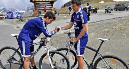 L'OL s'est offert une mont&eacute;e du col de l'Iseran