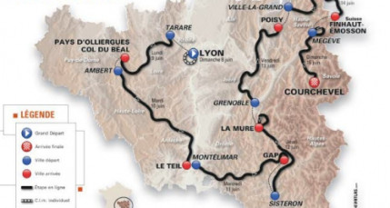 Critérium du Dauphiné : coup d’envoi de la seconde étape à Tarare ce lundi Critérium du Dauphiné : coup d’envoi de la seconde étape à Tarare ce lundi