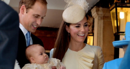 Royal Baptême: George a bien grandi! Royal Baptême: George a bien grandi!