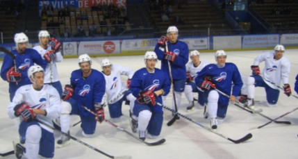 Hockey sur glace : les Bleus à Lyon en avril Hockey sur glace : les Bleus à Lyon en avril