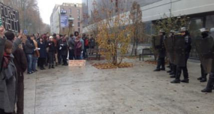 Lyon : les &eacute;tudiants en col&egrave;re r&eacute;servent un comit&eacute; d'accueil &agrave; Genevi&egrave;ve Fioraso