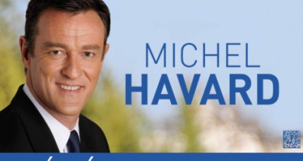 Municipales &agrave; Lyon : Michel Havard d&eacute;voile son affiche de campagne
