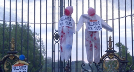 Venue de Manuel Valls &agrave; Lyon : revoil&agrave; les Enfants des Terreaux