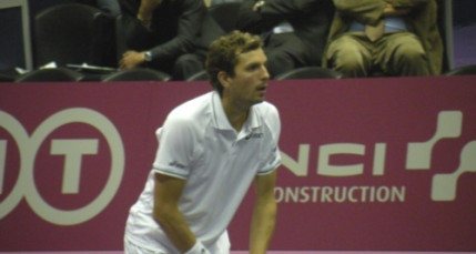 Julien Benneteau en finale du tournoi ATP de Rotterdam
