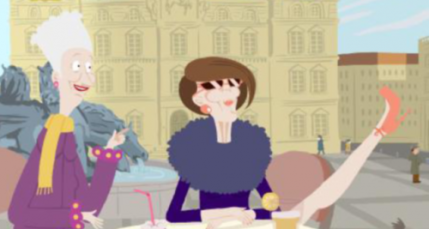 ARTE met en scène Juliette, une mamie lyonnaise high-tech ARTE met en scène Juliette, une mamie lyonnaise high-tech