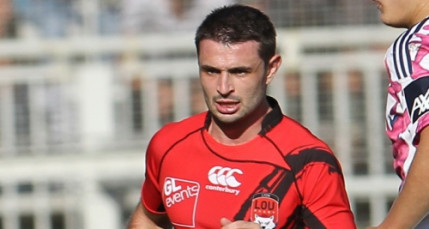 Rugby : Romain Loursac à l’arrêt Rugby : Romain Loursac à l’arrêt