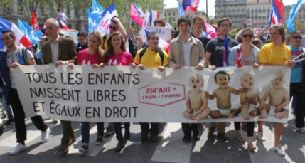 La Manif pour Tous fait son retour à Lyon ce dimanche La Manif pour Tous fait son retour à Lyon ce dimanche