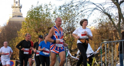 Top départ du marathon du Beaujolais Top départ du marathon du Beaujolais