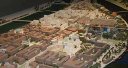 Confluence : la transformation de l&rsquo;ancien quartier du march&eacute;-gare en route