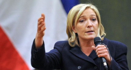 Marine Le Pen en meeting à Lyon Marine Le Pen en meeting à Lyon