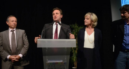 Européennes 2014: plus de 300 militants au meeting de l'UMP à Villeurbanne Européennes 2014: plus de 300 militants au meeting de l'UMP à Villeurbanne