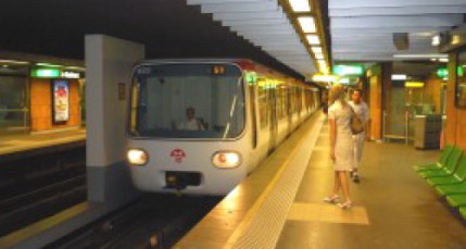 Lyon : le m&eacute;tro B coup&eacute;