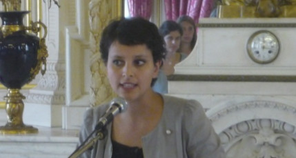 Les filles de l&rsquo;OL re&ccedil;ues par Najat Vallaud-Belkacem