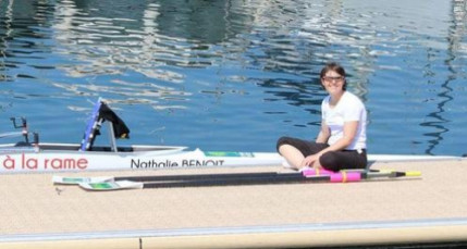 Paris-Lyon-Marseille &agrave; la rame : Nathalie Benoit a r&eacute;ussi son pari