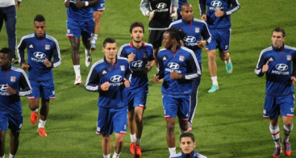 OL : le groupe face à Reims OL : le groupe face à Reims