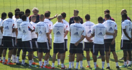 Le groupe lyonnais pour Rennes-OL Le groupe lyonnais pour Rennes-OL