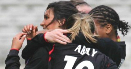 Les filles de l'OL dans le froid russe Les filles de l'OL dans le froid russe