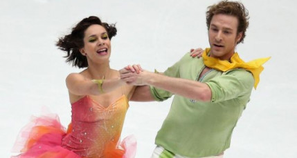 Patinage : les Lyonnais Péchalat-Bourzat prennent leur retraite sous les yeux de Jean Dujardin Patinage : les Lyonnais Péchalat-Bourzat prennent leur retraite sous les yeux de Jean Dujardin