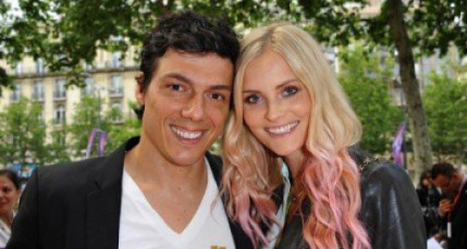 Taïg Khris avec sa chérie...