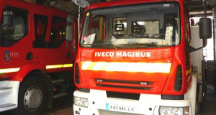 Collision entre deux poids-lourds à Saint-Laurent-de-Mure Collision entre deux poids-lourds à Saint-Laurent-de-Mure