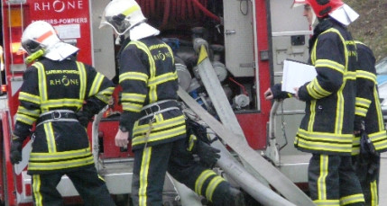 Une maison en feu dans la nuit de dimanche &agrave; lundi &agrave; Chessy-les-Mines