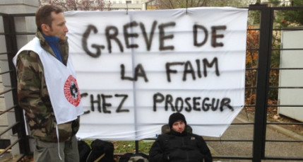 Des employés en grève de la faim chez Prosegur Des employés en grève de la faim chez Prosegur