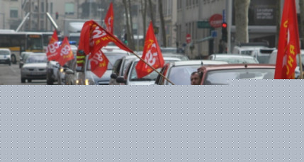 Les salariés de Prosegur organisent une opération escargot vendredi matin à Lyon Les salariés de Prosegur organisent une opération escargot vendredi matin à Lyon