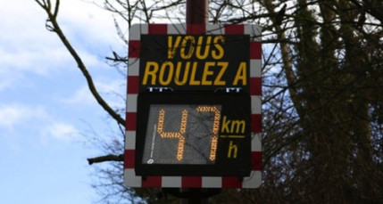 Un radar pédagogique installé à Caluire