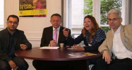 Municipales à Lyon : les radicaux présentent leur "ville humaine" Municipales à Lyon : les radicaux présentent leur "ville humaine"