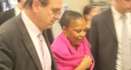 A Lyon, Christiane Taubira défie encore le Front National A Lyon, Christiane Taubira défie encore le Front National