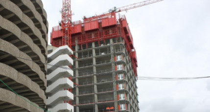 Lyon : le chantier de la Tour InCity dans les temps Lyon : le chantier de la Tour InCity dans les temps