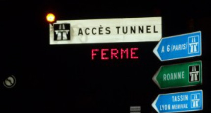 Le tunnel de Fourvière fermé dans la nuit de mercredi à jeudi Le tunnel de Fourvière fermé dans la nuit de mercredi à jeudi