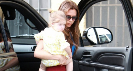 Victoria Beckham de sortie avec sa tribu ! Victoria Beckham de sortie avec sa tribu !