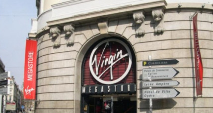Gr&egrave;ve en vue &agrave; Virgin Megastore Lyon