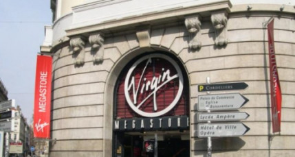Les salari&eacute;s de Virgin Megastore &agrave; Lyon se mobilisent