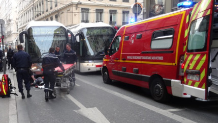 Lyon : un pi&eacute;ton renvers&eacute; par un bus dans le 1e arrondissement