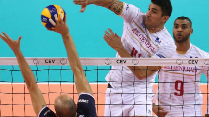 En volley, la France a réussi ses débuts à l'Euro en battant 3-0 la Croatie En volley, la France a réussi ses débuts à l'Euro en battant 3-0 la Croatie