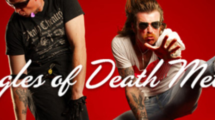 Le groupe de rock Eagles of Death Metal, qui jouait au Bataclan le soir des attentats, donne un concert ce soir à l'Olympia Le groupe de rock Eagles of Death Metal, qui jouait au Bataclan le soir des attentats, donne un concert ce soir à l'Olympia